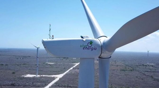 Wind energy in Yucatan, Vive Energía inaugurates the Peninsula Wind Farm