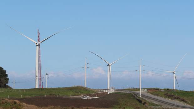 Wind energy in New Zealand, Waipipi wind farm takes shape