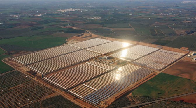 TSK sells its La Africana concentrated solar power plant to the Q-Energy fund