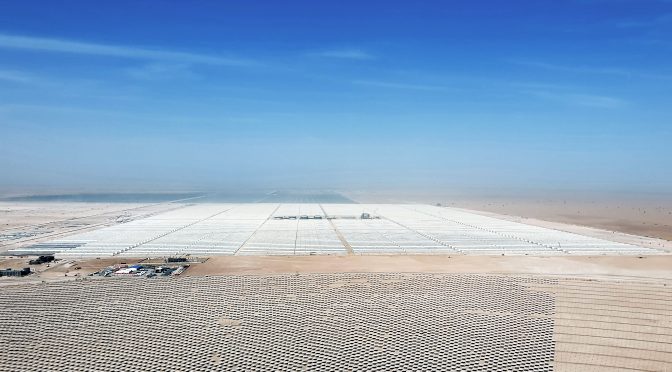 Abengoa advances in the construction of the world’s largest concentrated solar power complex in Dubai