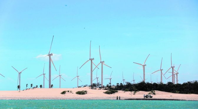 Ceará currently has 86 wind farms and 2,187.9 MW of wind energy