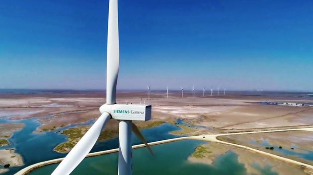 Wind power in Pakistan, Siemens Gamesa supplies wind turbines to eight wind farms