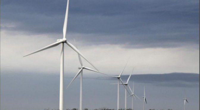 Olavarría wind farm in Argentina