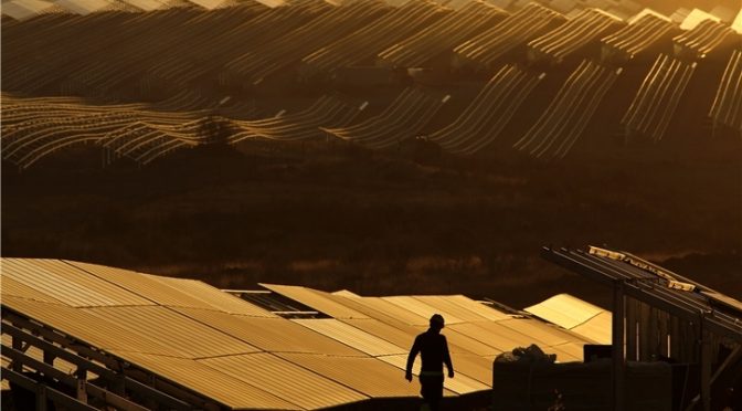 Iberdrola starts the  biggest photovoltaic plant in Castilla y León