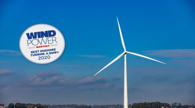 E-160 EP5 wins ‘best wind turbine of the year’ award