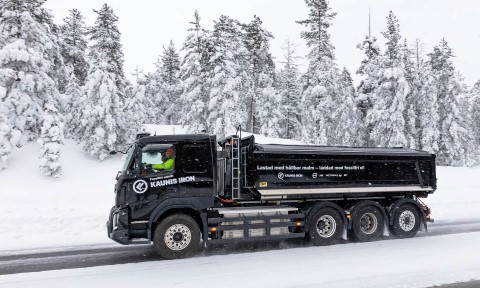 All-electric heavy truck challenges the Arctic climate