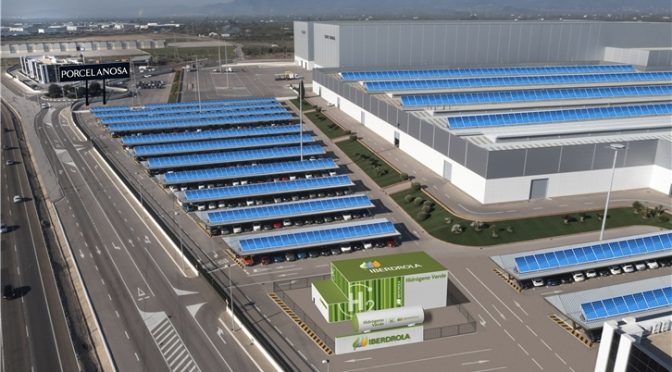 Iberdrola and Porcelanosa launch their first project to electrify ceramic production by combining renewables, green hydrogen and heat pump technology