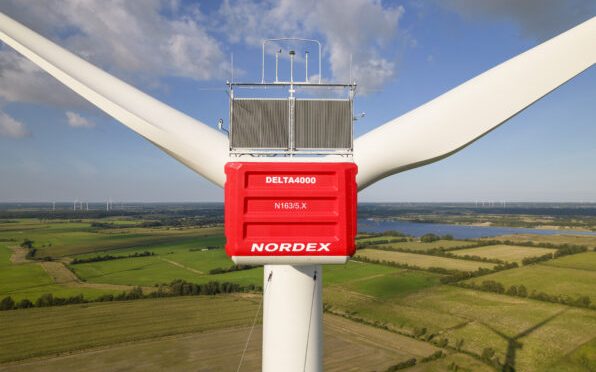 Nordex installs first N163 / 5.X wind turbine