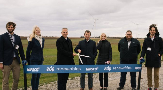 EDP Renewables and NIPSCO Celebrate Completion of Indiana?Crossroads Wind Farm with Ribbon Cutting Ceremony