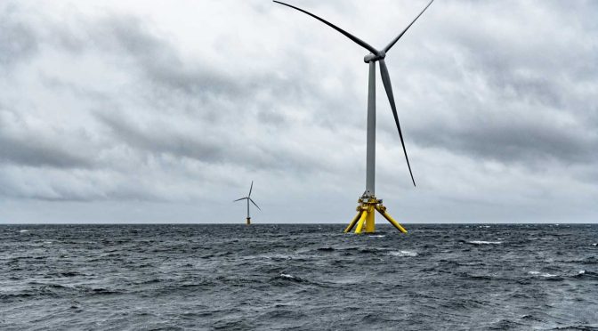 Floating offshore wind energy demo project successfully commissioned off the Norwegian coast