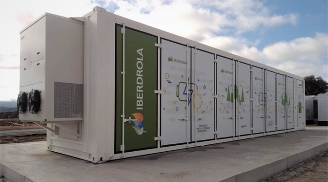 Iberdrola will reach 900 MW in battery storage, with the UK and Australia its mains markets