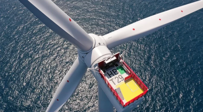 The world’s biggest offshore wind farm, Hornsea 2, generates first power