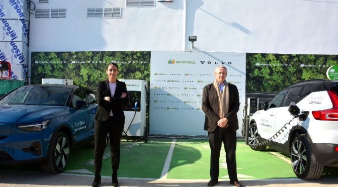 Iberdrola and Volvo Car España commit to sustainable mobility