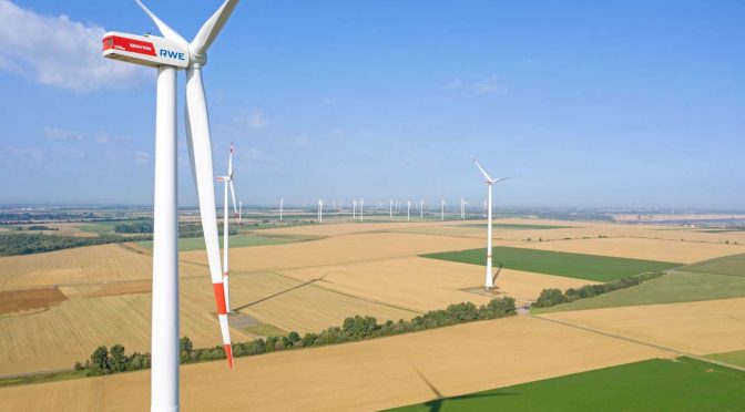 More wind power for Lower Saxony: RWE is constructing Sandbostel-Bevern wind farm