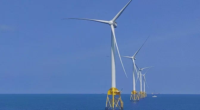 Taiwan’s biggest offshore wind farm generates first power