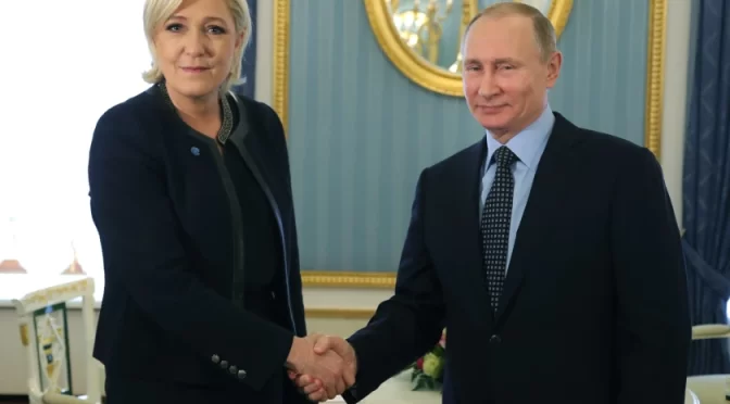 Macron thinks that Le Pen, Putin’s friend, plan to ban renewable energy is an aberration