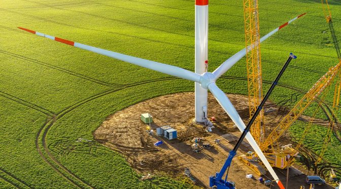 Record figure for wind turbine installation in 2021