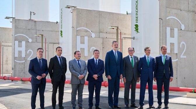 The King inaugurates Iberdrola’s green hydrogen plant in Puertollano
