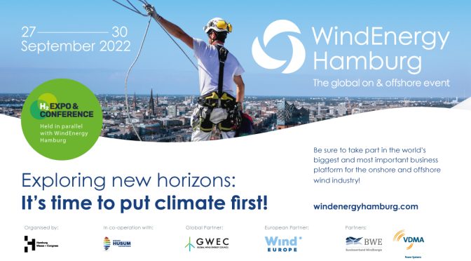 WindEnergy Hamburg and the H2EXPO & CONFERENCE are setting their sights on the increased development of renewable energies.