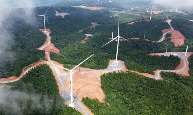 Wind power advances in Quang Tri in Vietnam