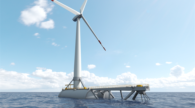 Saitec plans Spanish floating offshore wind farm with five 10 MW wind turbines