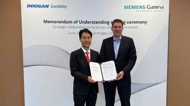 Siemens Gamesa & Doosan Enerbility sign strategic offshore wind MoU