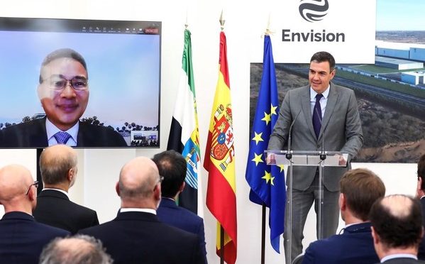Envision signs a Strategic Partnership agreement  with Spain to build the first Net Zero Industrial Park  in Europe