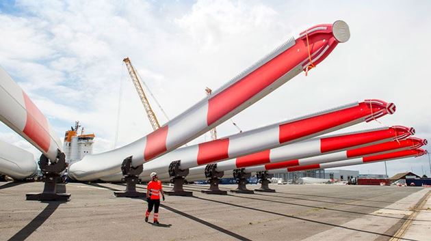 First wind turbine commissioned at RWE’s Kaskasi wind farm in the German North Sea