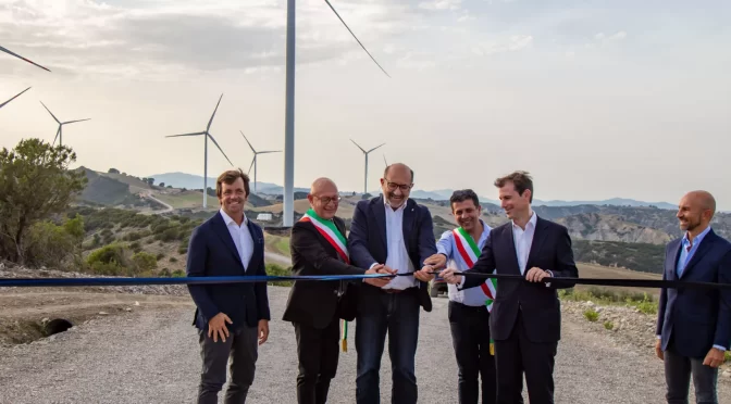 EDP Renewables inaugurates a new wind farm in Italy