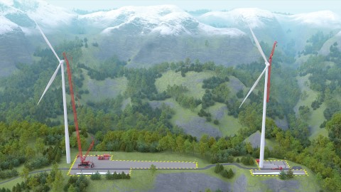 Vattenfall to develop new wind farm cranes together with Mammoet