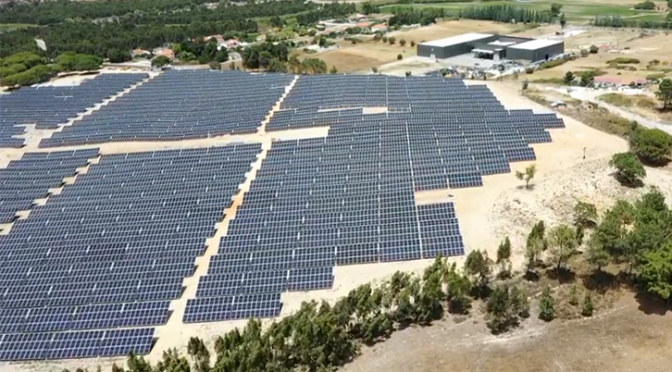Iberdrola undertakes the Montechoro photovoltaic plant, in Portugal