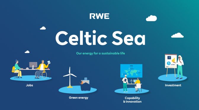 RWE underlines commitment to floating offshore wind in the Celtic Sea