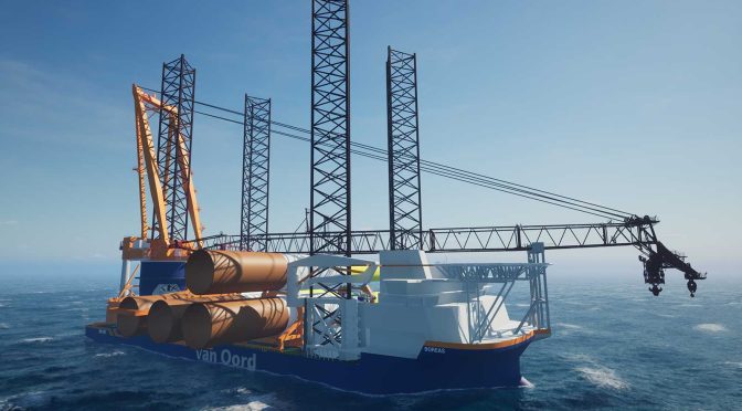 RWE and Northland Power award Van Oord to transport and install the foundations for Nordseecluster