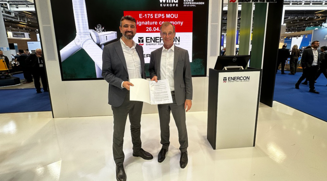 Enercon and Enerjisa conclude MoU for 2 x E-175 EP5