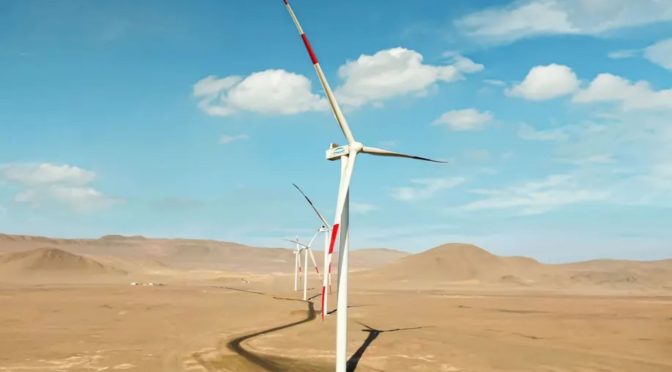 Engie started operation of the largest wind power plant in Peru