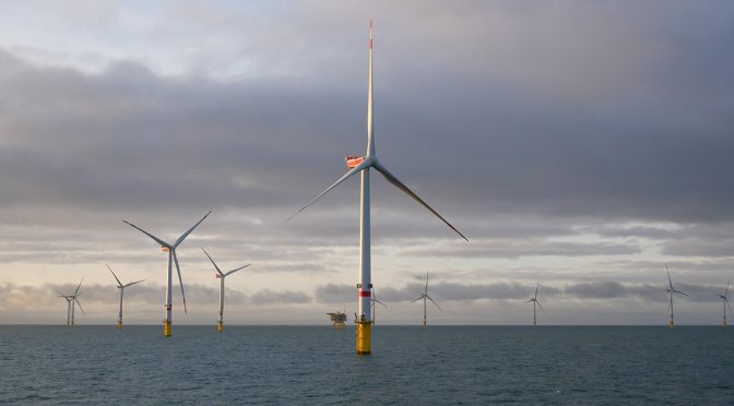 Germany increased installed offshore wind capacity by 3.1% to 8,385 megawatts