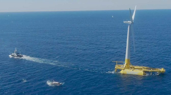 DemoSATH has achieved a key project milestone with the offshore wind installation
