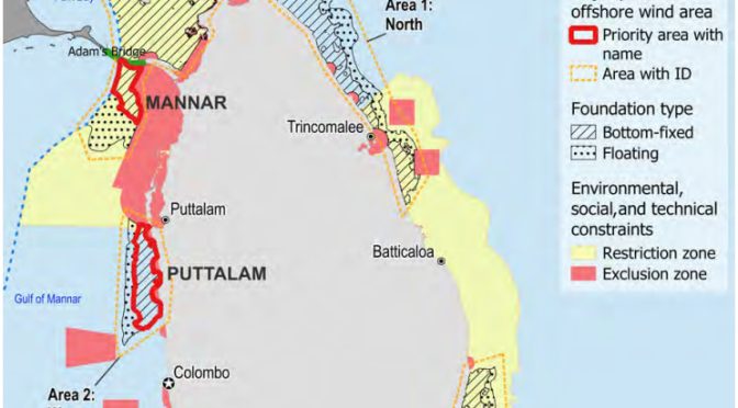 Offshore wind roadmap launched in Sri Lanka