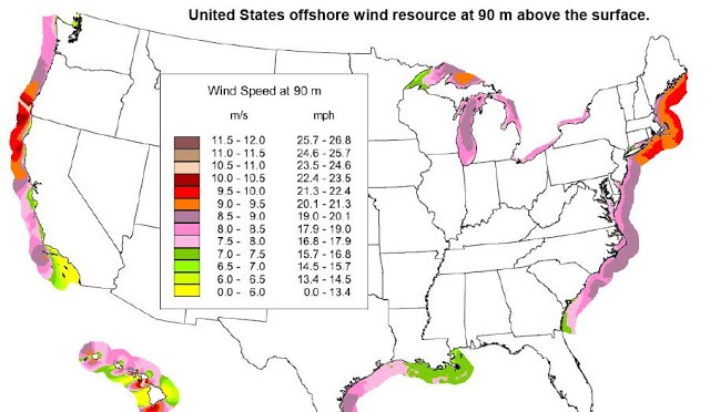 Expanded modelling scenarios to understand the role of offshore wind energy in decarbonizing the United States