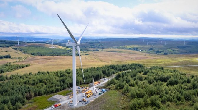 Milestone for the Lenalea onshore wind farm with the wind turbines installed