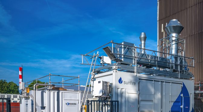 250-kilowatt electrolyser produces first hydrogen in Lingen
