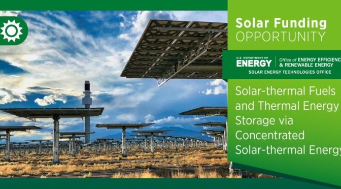 Solar-thermal Fuels and Thermal Energy Storage via Concentrated Solar Power