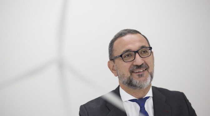 Juan Virgilio Márquez, general director of AEE, analyzes the wind energy proposals before the next legislature in Spain