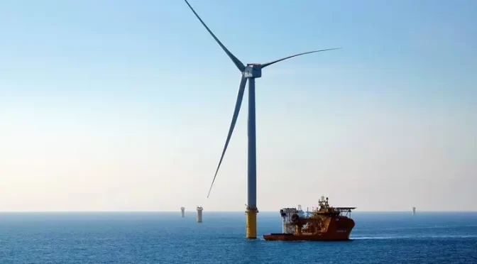 Major energy security milestone as world’s largest offshore wind farm produces first power
