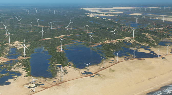 Brazil installs 1.6 GW of wind energy