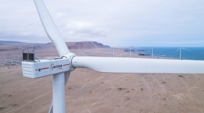 Wind power in Peru: Acciona wind farm