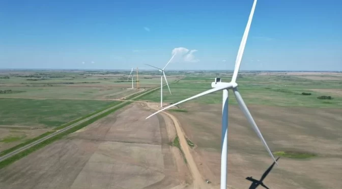 EDP Renovables launches a 297 MW wind farm in Alberta, Canada