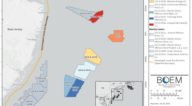 BOEM Announces Review of Future Development of Wind Energy Lease Areas Offshore New York and New Jersey