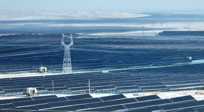 China needs huge expansion of photovoltaic solar, wind power to reach climate goals