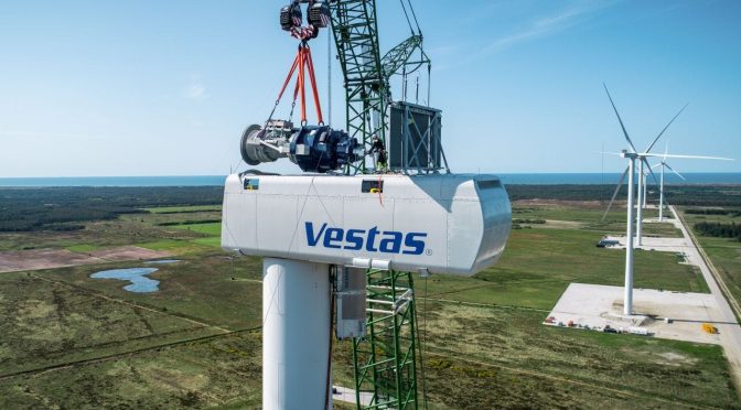 Vestas wins order for 153 MW of wind in the US